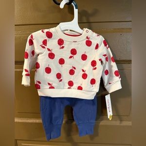 Cat and jack shirt and pants. 0-3M